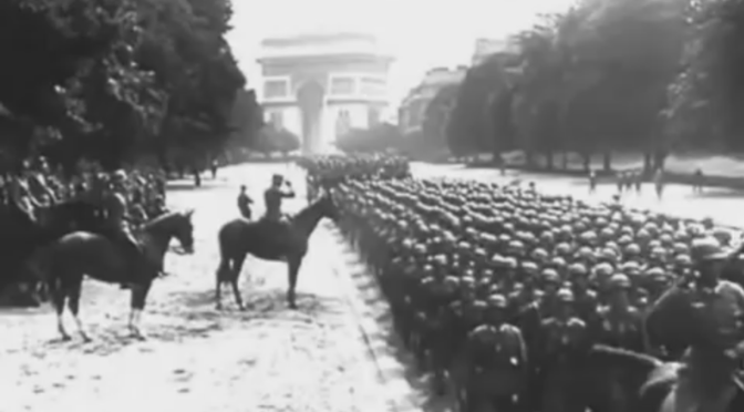 Opa mit der Wehrmacht in Paris